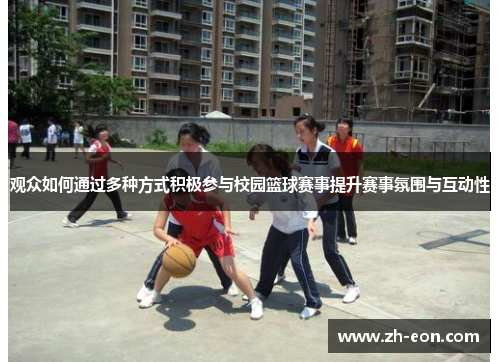 观众如何通过多种方式积极参与校园篮球赛事提升赛事氛围与互动性 观众如何通过多种方式积极参与校园篮球赛事提升赛事氛围与互动性